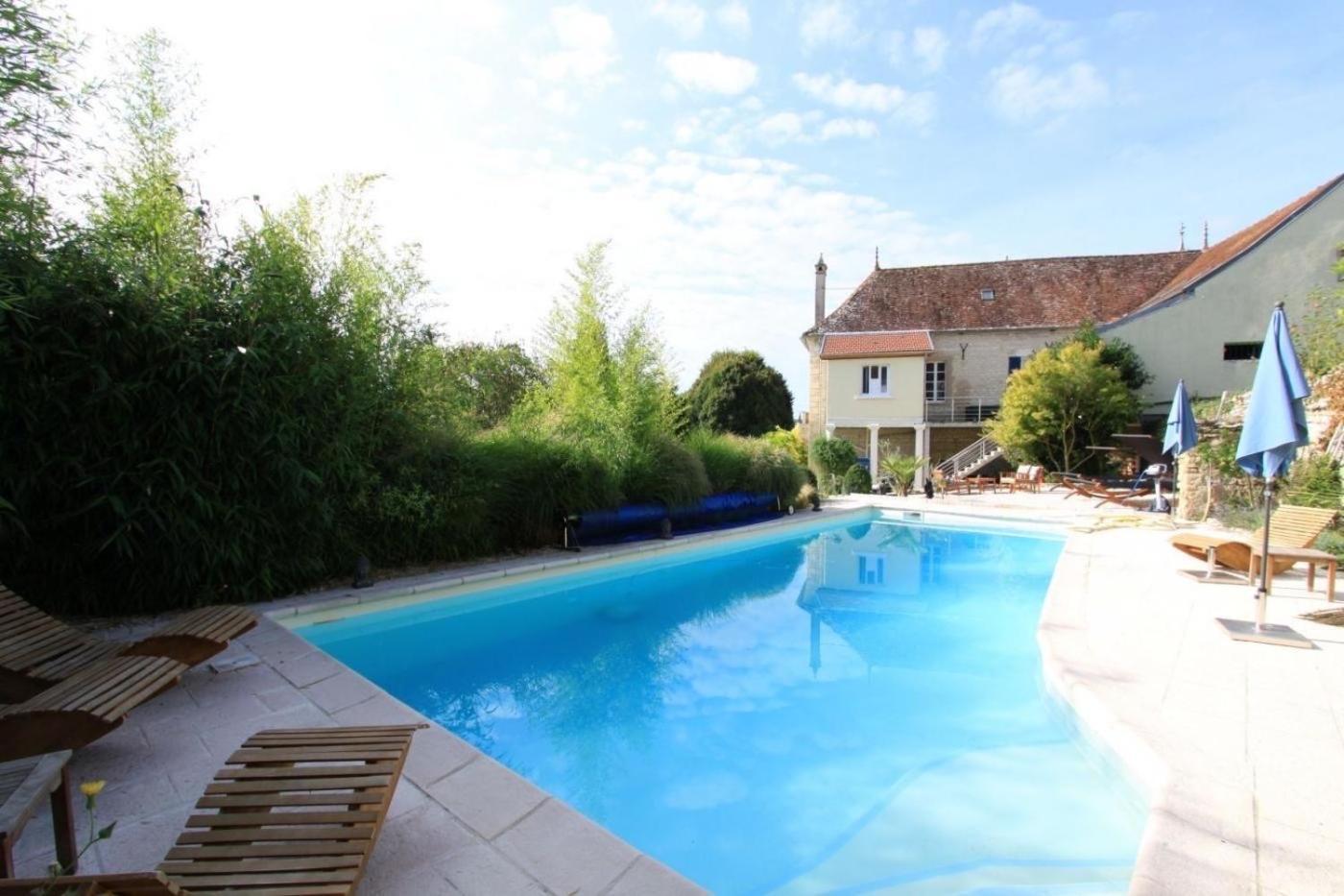 Bed and Breakfast Le Prieure De Buffon Exterior foto
