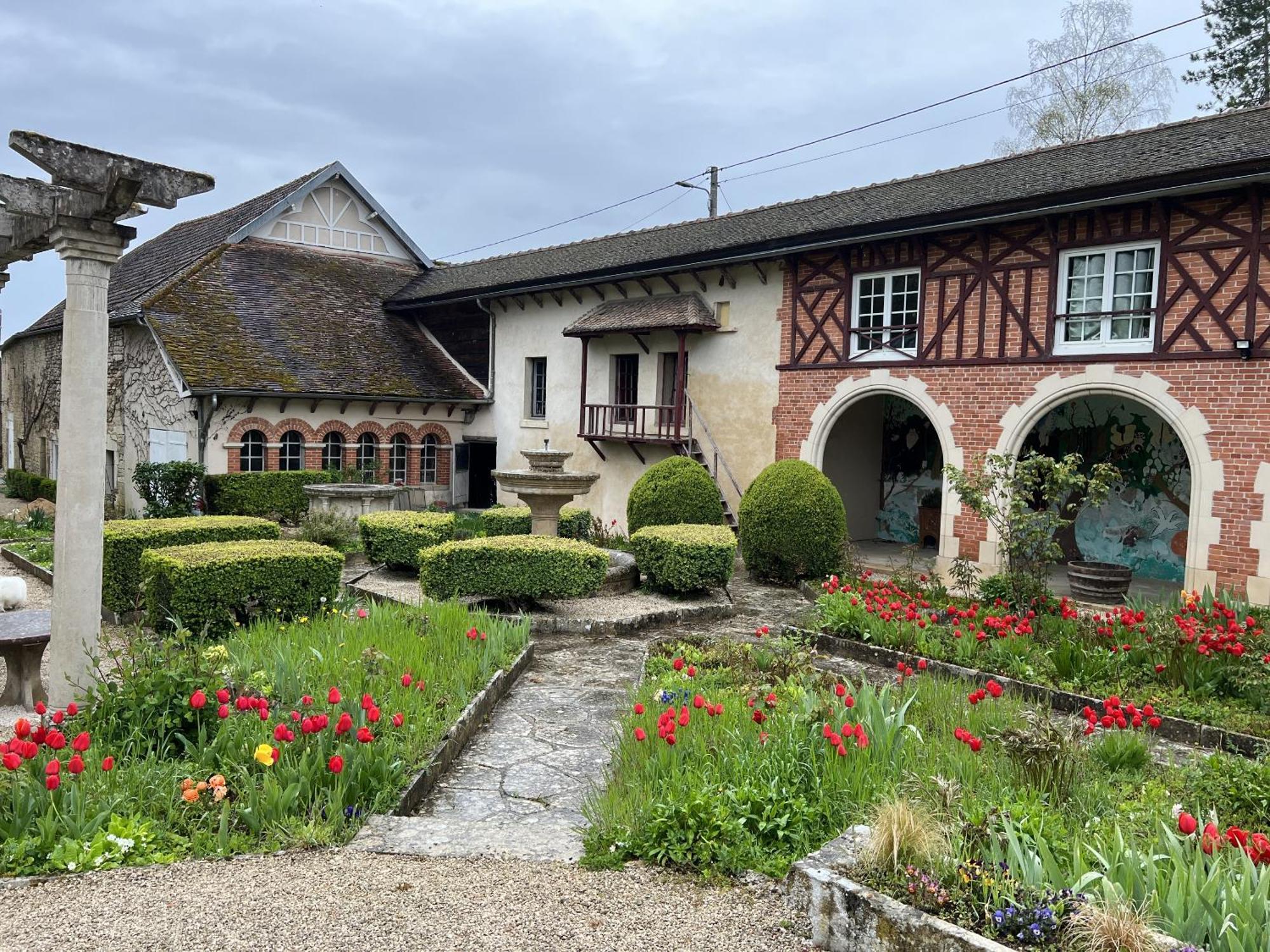 Bed and Breakfast Le Prieure De Buffon Habitación foto