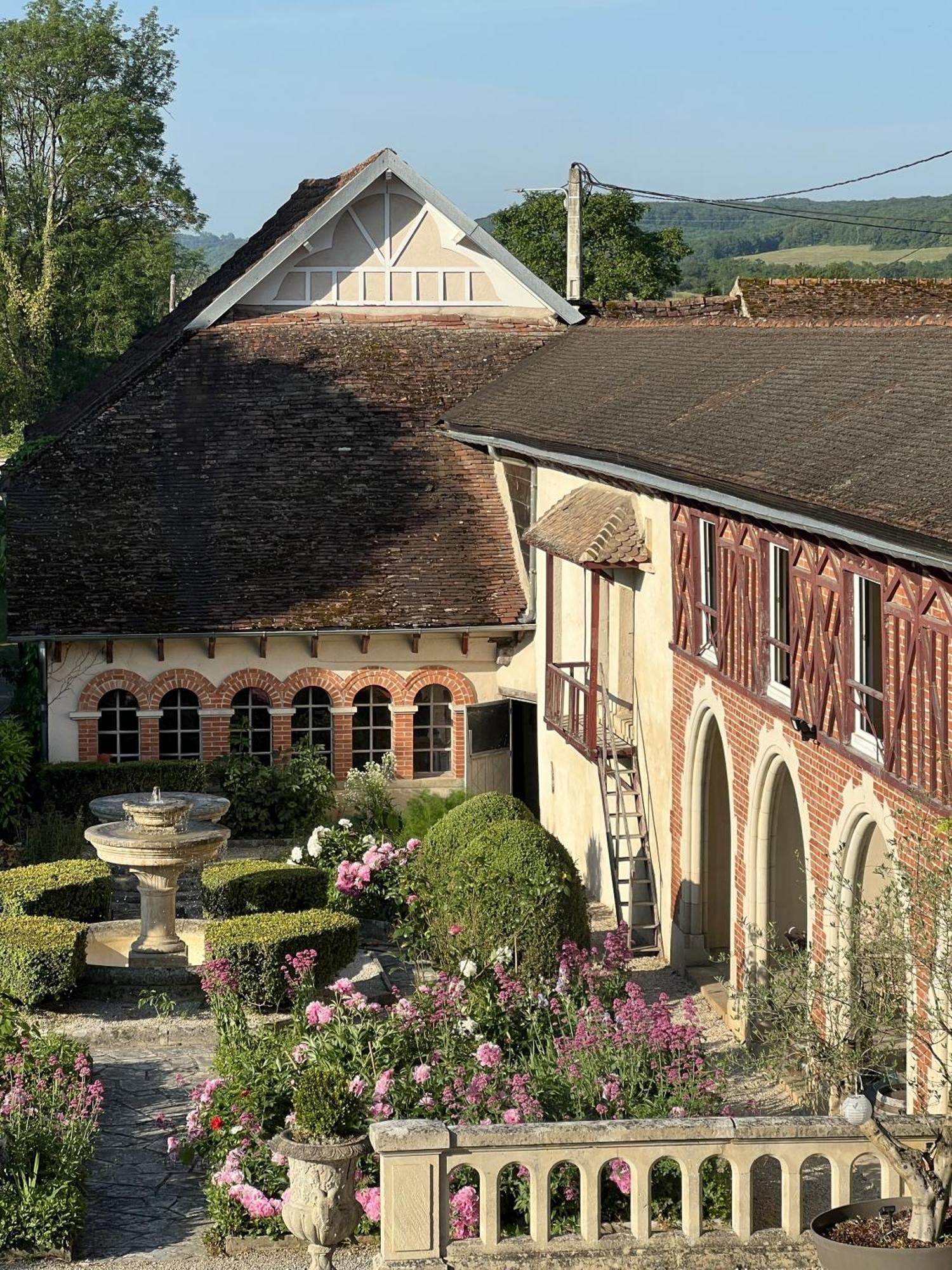 Bed and Breakfast Le Prieure De Buffon Habitación foto